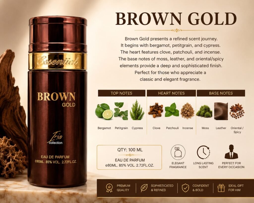 Brown Gold Eau de Parfum – 100 مل