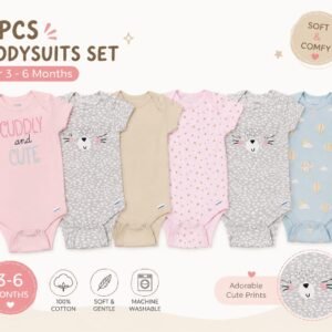 6PCS BODYSUITS SET